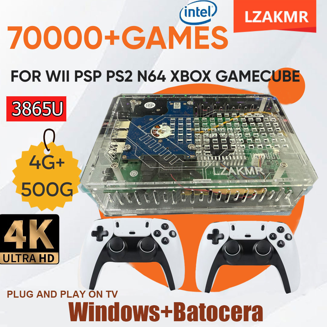 Retro Gaming Windows - 레트로 U9 PRO 게임 콘솔 500GB