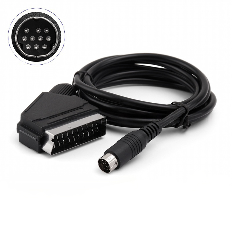 Controller Extension Cord - 세가 새턴 컨트롤러용 1.8m 스카트 케이블,