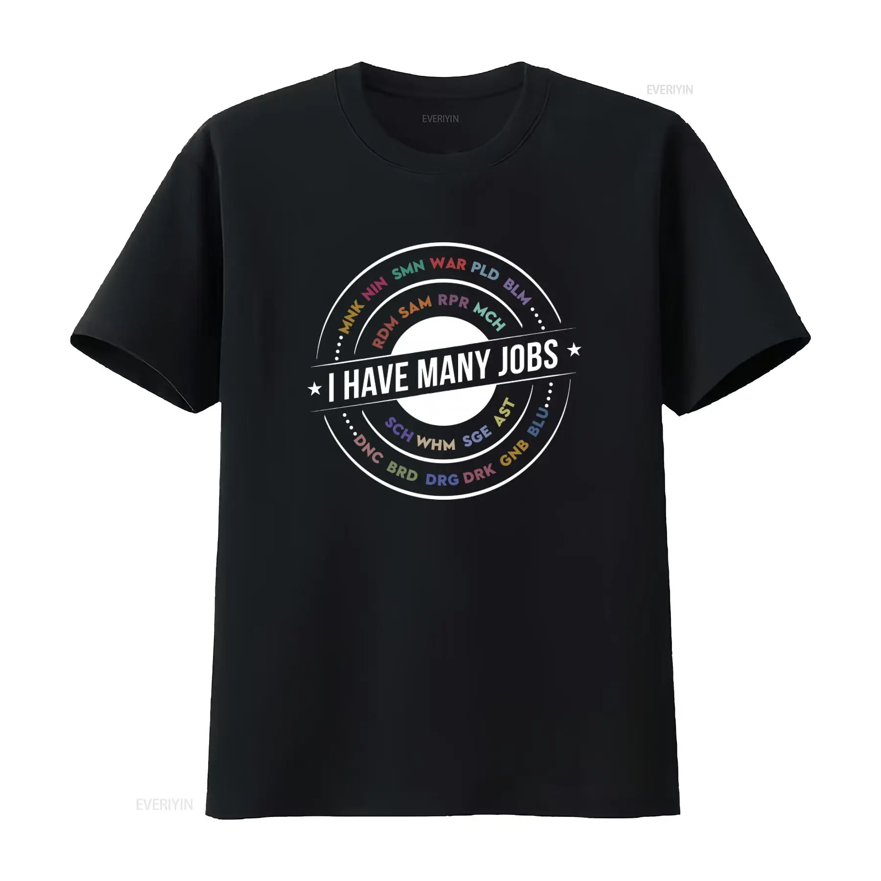 Retro Gaming Shirt - 많은 직업에 영감을 받은 재미있는 Ff14