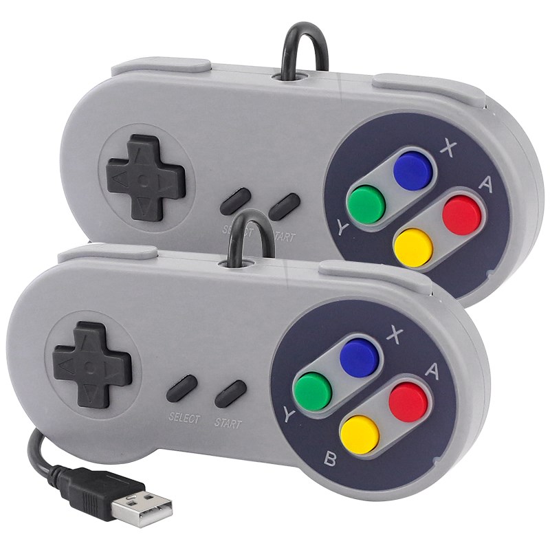 Retro Gaming Raspberry Pi 3 - 2PCS USB 게임 패드 게임 조이스틱