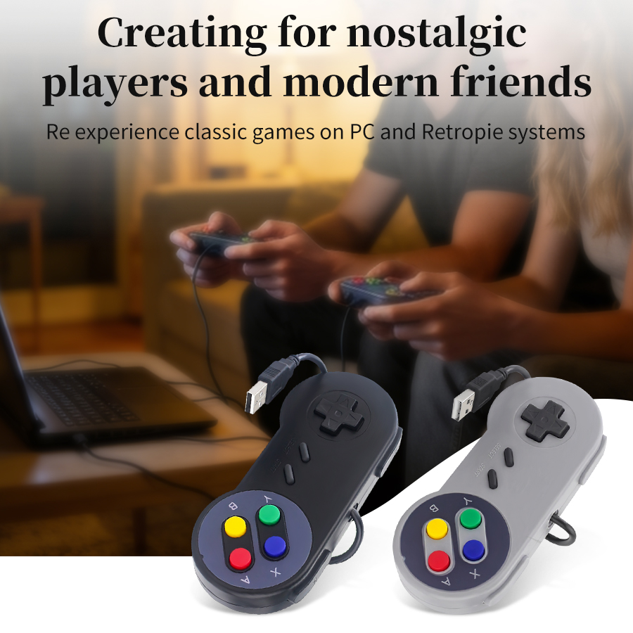 Retro Gaming Windows - USB 레트로 게임패드 (PC용 NESPi RetroPie