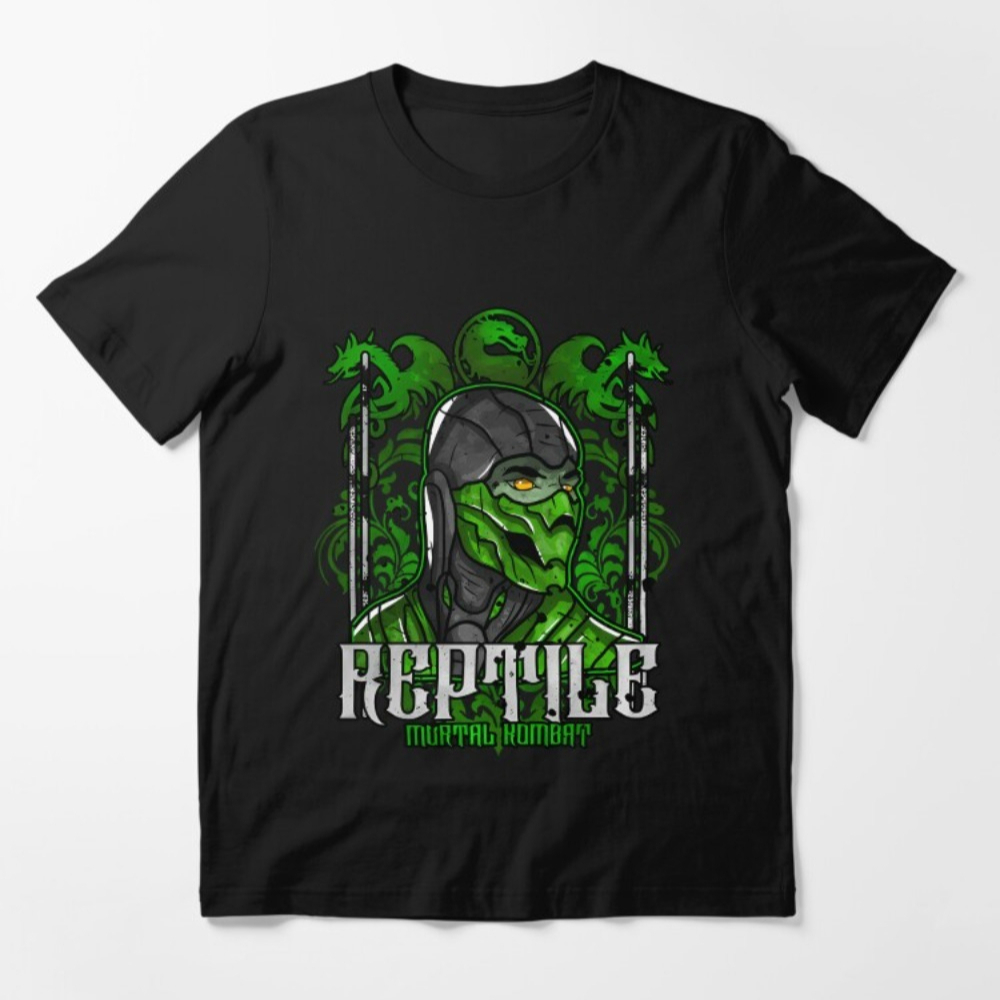 Mortal Kombat Reptile Portrait - Retro Gaming Shirt 리뷰 및 가격