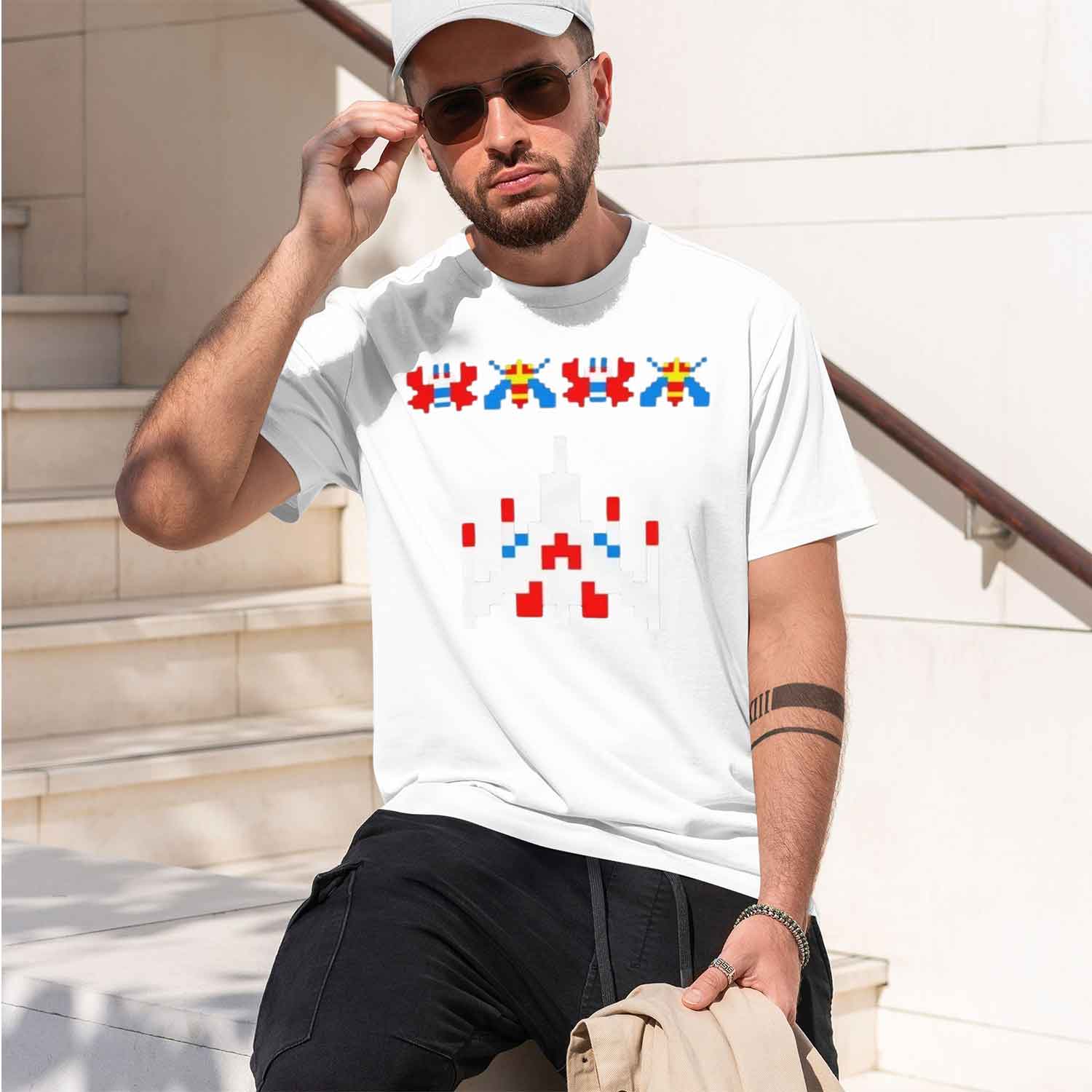 80년대 70년대 아케이드 갈라가 비디오 게임 빈티지  - Retro Gaming Shirt 리뷰 및 가격