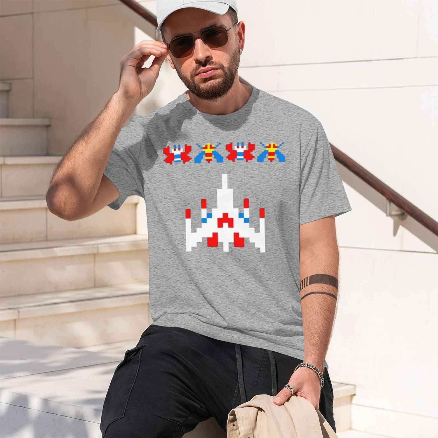 80년대 70년대 아케이드 갈라가 비디오 게임 빈티지  - Retro Gaming Shirt 리뷰 및 가격