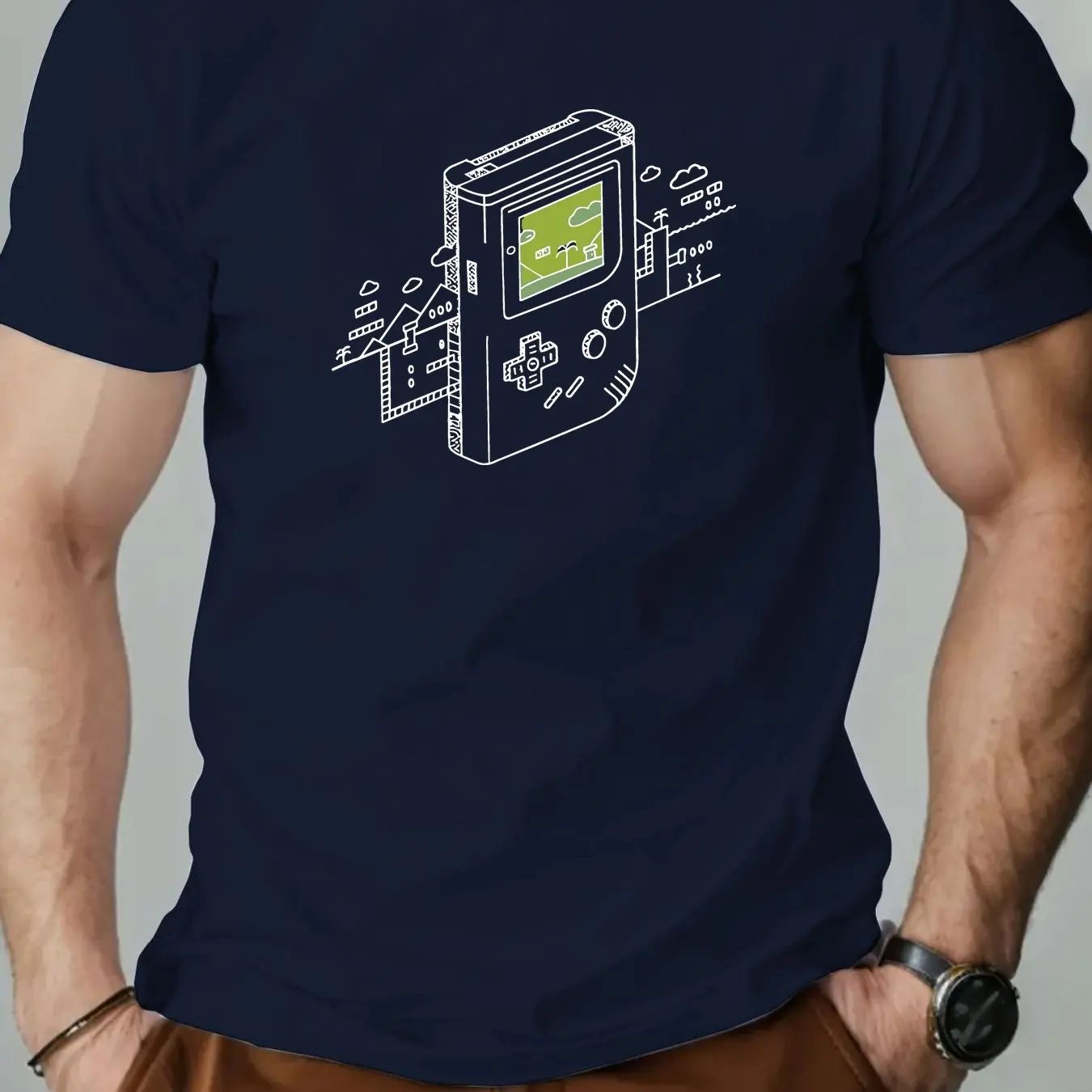 남성 레트로 게임 그래픽 캐주얼 티셔츠 여름 반팔 라운 - Retro Gaming Shirt 리뷰 및 가격