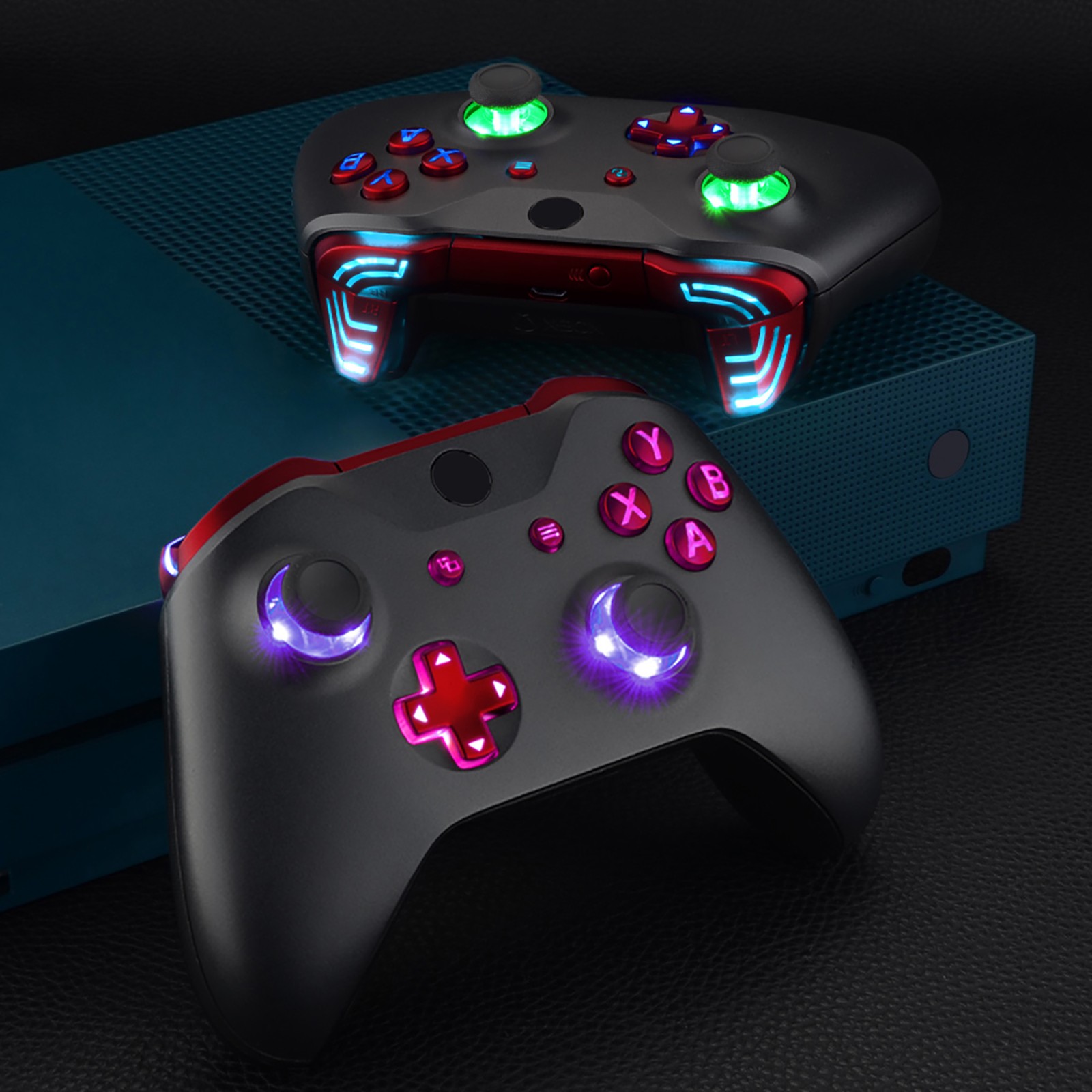 Xbox One S/X 컨트롤러용 LED 키트, 썸스틱 - Retro Gaming Xbox One 리뷰 및 가격
