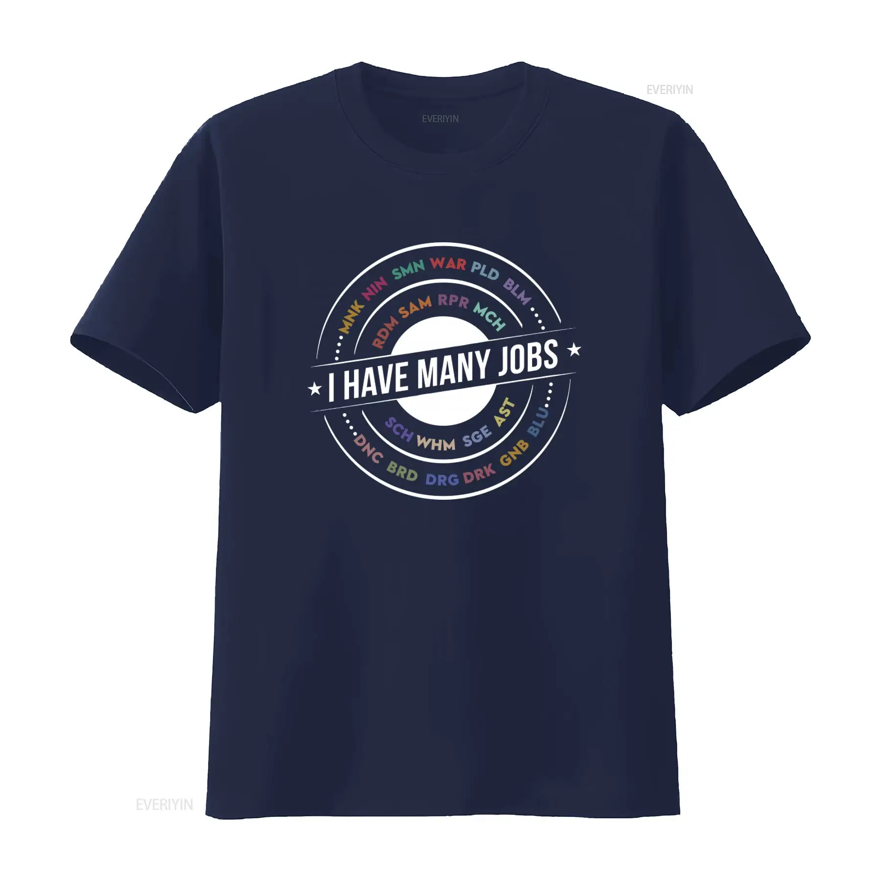 많은 직업에 영감을 받은 재미있는 Ff14 MMO 게이 - Retro Gaming Shirt 리뷰 및 가격