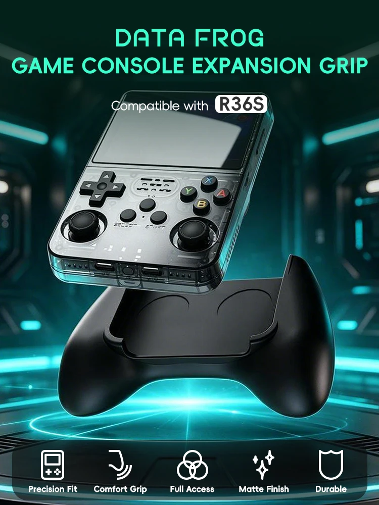 데이터 프로그 R36S 게임 그립 인체공학적 핸드헬드  - Retro Gaming R36S 리뷰 및 가격