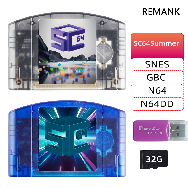REMANK 5000-in1 SC64Summer SC6 - Retro Gaming N64 리뷰 및 가격