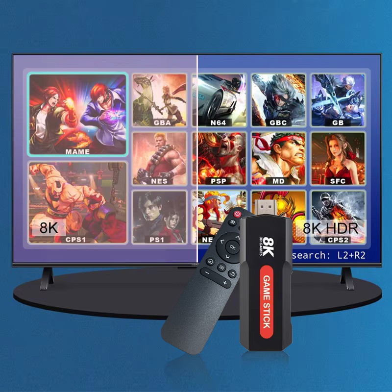 X2 게임 스틱 HD 4K 8K 3D 콘솔 듀얼 컨트롤 - Retro Gaming Android 리뷰 및 가격