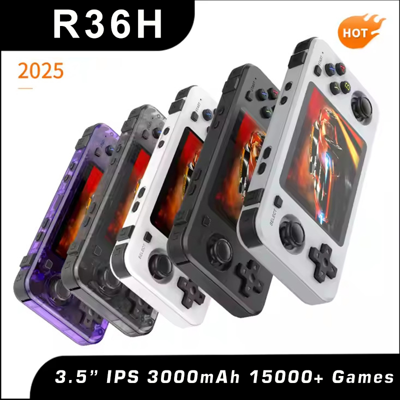 새로운 R36H 레트로 핸드 헬드 콘솔 오픈 소스 Ar - Retro Gaming R36S 리뷰 및 가격